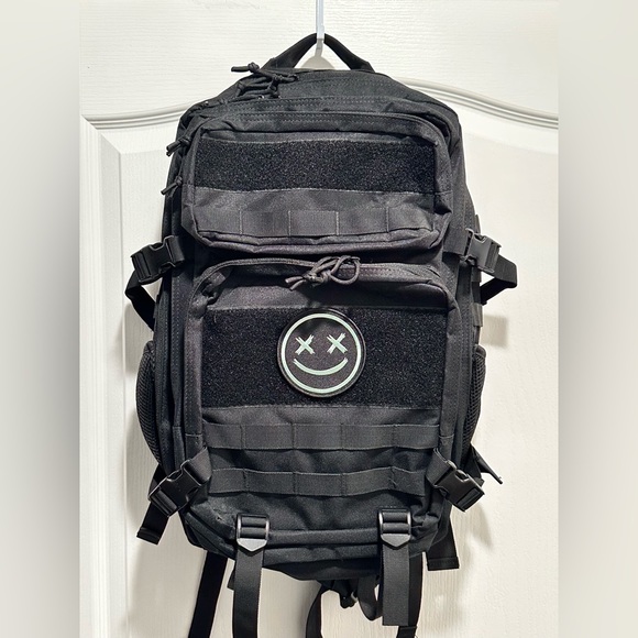Black Tactical Military Grade Backpack